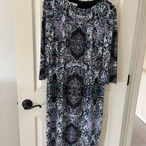 London Times size 12 MIDI dress